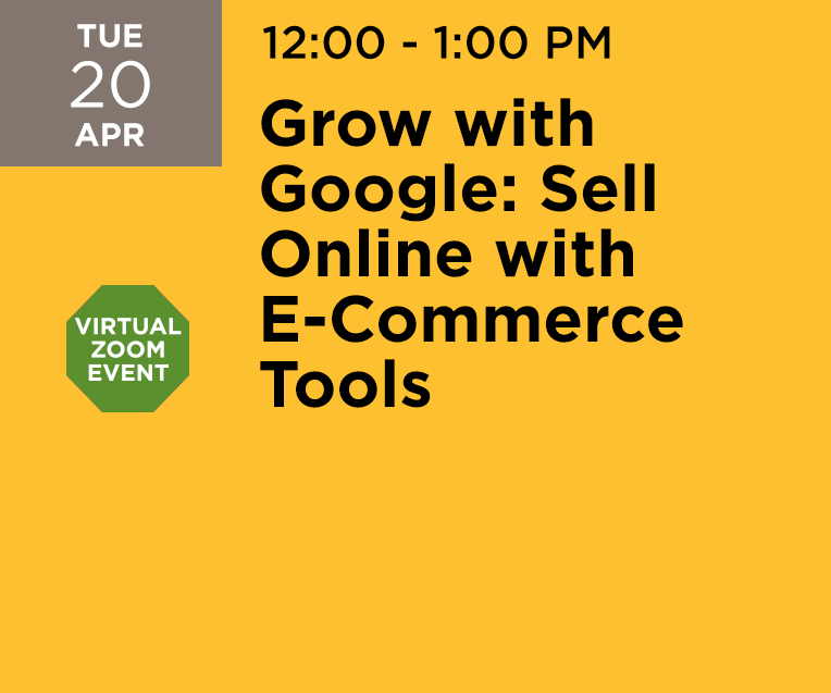 Grow with Google: Sell Online with E-Commerce Tools