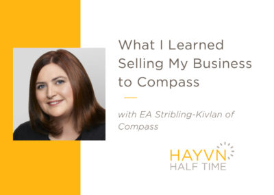 What I Learned Selling My Business to Compass
