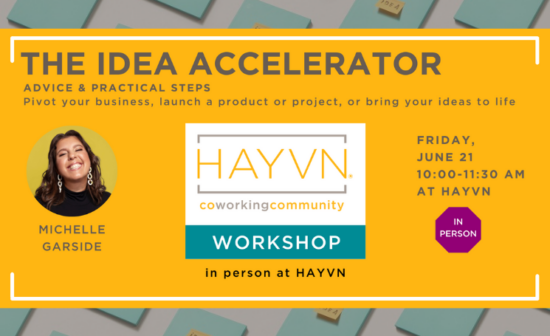 The Idea Accelerator workshop