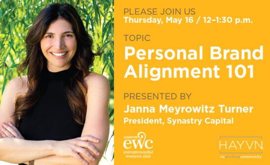 Personal Brand Alignment 101 at May 16, 2024 EWC meeting