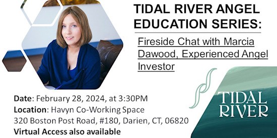 Tidal River, Fireside Chat with Marcia Dawood, Feb 28, 2024