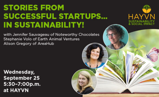 Stories from successful startups ... in sustainability