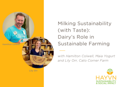 Milking Sustainability (with Taste): Dairy’s Role in Sustainable Farming