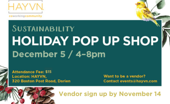 2024 Sustainability Holiday Vendor Pop Up Shop: Special Event