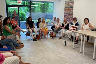 Space to Meet and Chat in Creative Cafe at HAYVN Coworking - Darien