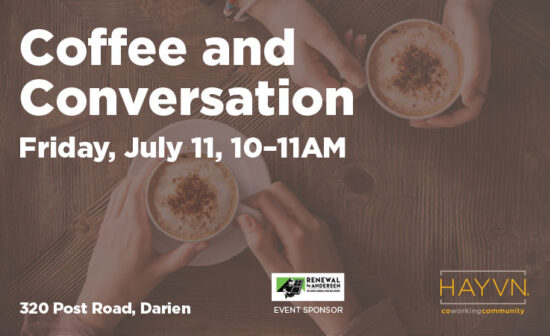Coffee and conversation at HAYVN on July 11, 2025