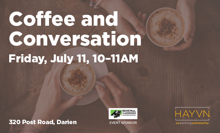 Coffee and conversation at HAYVN on July 11, 2025