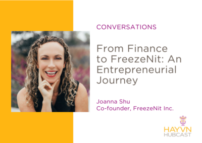 CONVERSATIONS: From Finance to FreezeNit: An Entrepreneurial Journey