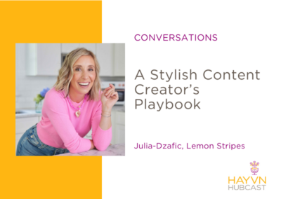 CONVERSATIONS: A Stylish Content Creator’s Playbook