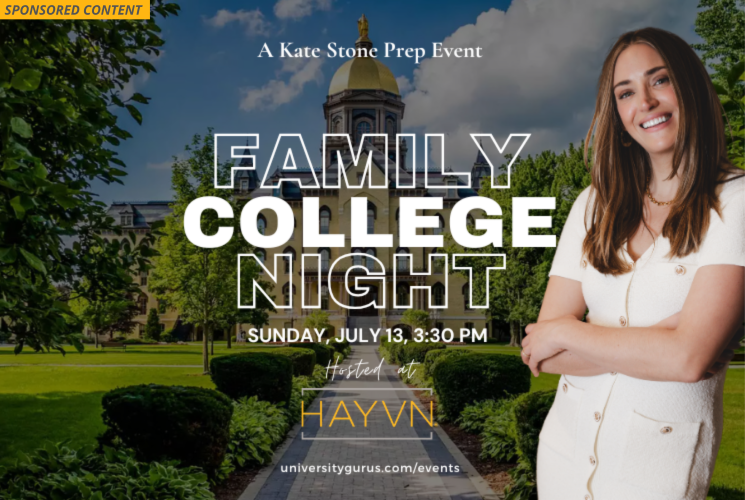 Family College Night with Kate Stone