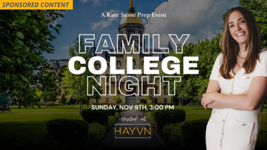 Family College Night brought to you by Kate Stone Prep