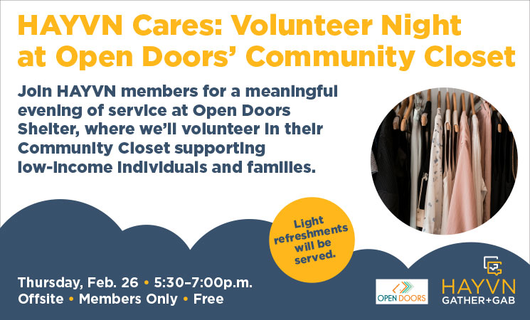 HAYVN Cares Volunteer Night