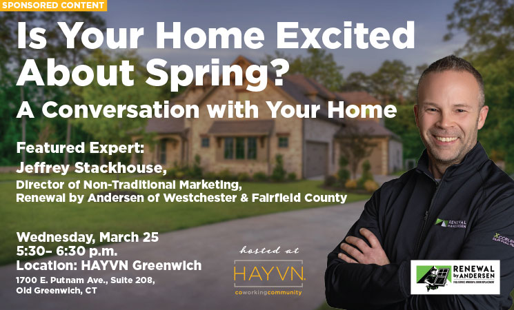 Is Your Home Excited About Spring? A Conversation with Your Home brought to you by Renewal by Andersen of Fairfield and Westchester County