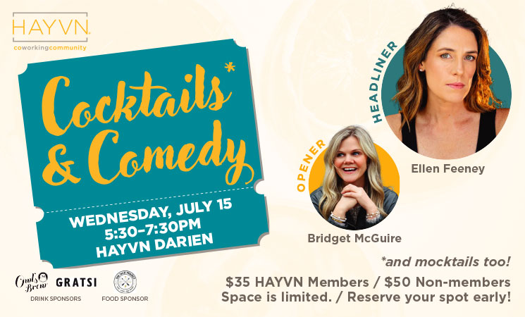 HAYVN Cocktails & Comedy July 15, 2026