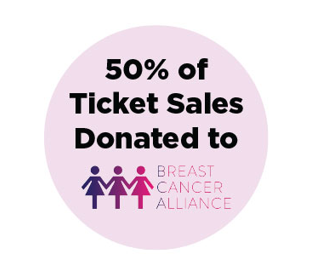 50 percent donated to Breast Cancer Alliance