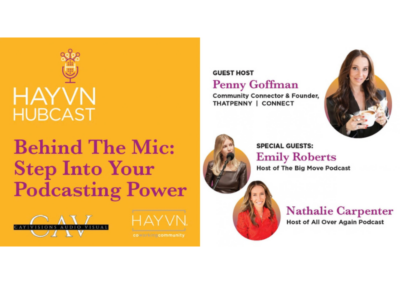 CONVERSATIONS: Behind the Mic – Step Into Your Podcasting Power
