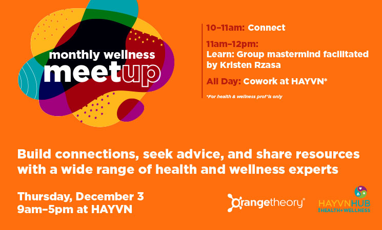 Monthly wellness Dec 2026 meeting