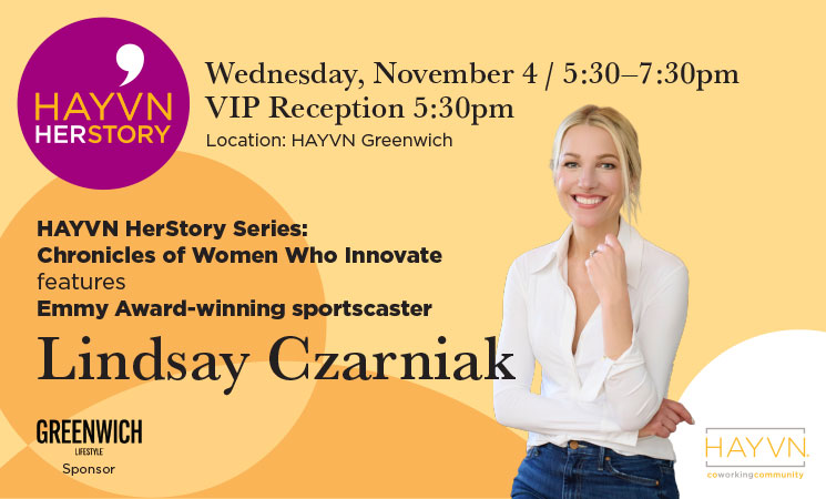 HAYVN HerStory: An Evening with Lindsay Czarniak, Emmy Award–winning sportscaster