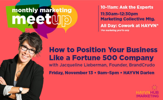 Marketing Meetup Nov 13 2026